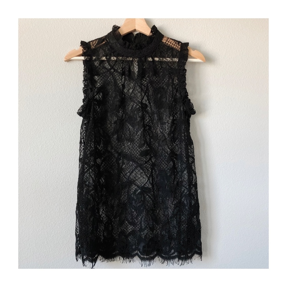 LIKE NEW | Who What Wear | Crochet Tank Blouse